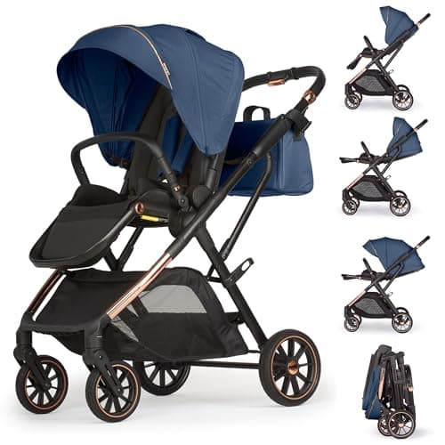 Image of Lejoux+ Baby Pushchair (Blue)