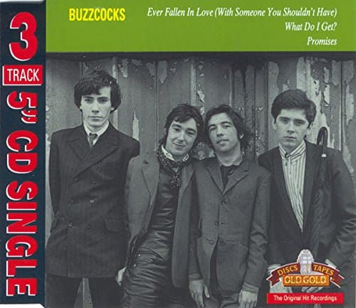 Image of BUZZCOCKS. EVER FALLEN IN LOVE / WHAT DO I GET / PROMISES. 1992 OLD GOLD 3 TRACK CD SINGLE