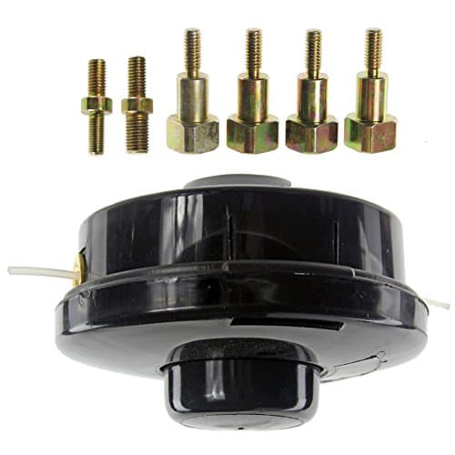 Image of SPARES2GO Dual 2 Line Bump Feed Spool Head for Ryobi Strimmer Trimmer Brushcutter
