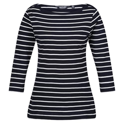 Image of Regatta Women's Bayletta 3/4 Sleeve Top Navy