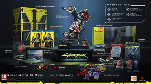 Image of Cyberpunk 2077 Collector's Edition PS4 Pegi uncut Version [PS4]