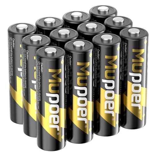 Image of Rechargeable Battery AA Lithium 12 Count 3600mWh,1.5V Double A Batteries High Capacity,Long Lasting Rechargeable Aa Li-ion Battery,Lithium Aa Batteries for Blink Xbox,Not Include charger
