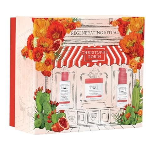 Image of Christophe Robin Exceptional Regenerating Ritual– Intensive Hair Repair & Renewal Set, Strengthens & Restores Damaged Hair, Boosts Shine & Vitality