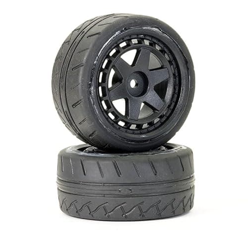 Image of FTX Stinger Rear 32mm Rubber Wheel/Tyres (Pr) FTX10571