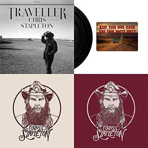 Image of Xugend Chris Stapleton: Complete Vinyl Studio Album Discography Collection with Bonus Art Card