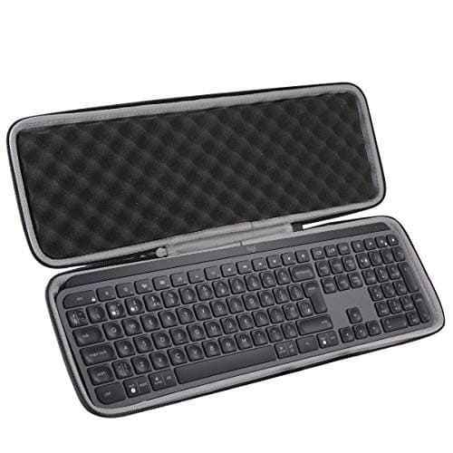 Image of co2CREA Storage Travel Hard Case for Logitech MX Keys/S/Plus Advanced Wireless Keyboard (Case Only, Keyboard not included