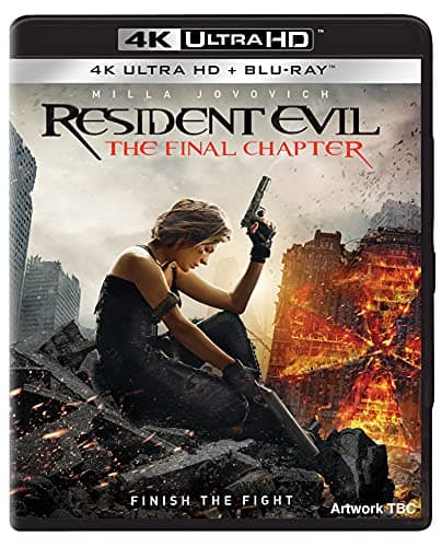 Image of Resident Evil: The Final Chapter (2016) (2 Discs - UHD & BD) [Blu-ray] [Region B] [2021]