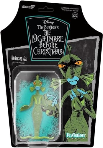 Image of Super7 Tim Burton's The Nightmare Before Christmas Undersea Gal - 3.75" Disney Action Figure Classic Movie Collectibles and Retro Toys
