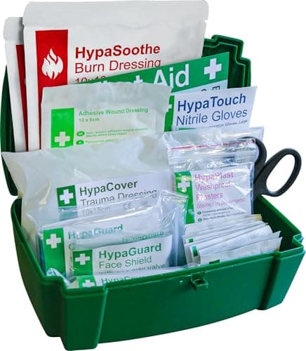 Image of Safety First Aid Group British Standard Compliant Van & Truck First Aid Kit for Vehicle in Wall-Mountable Evolution Case