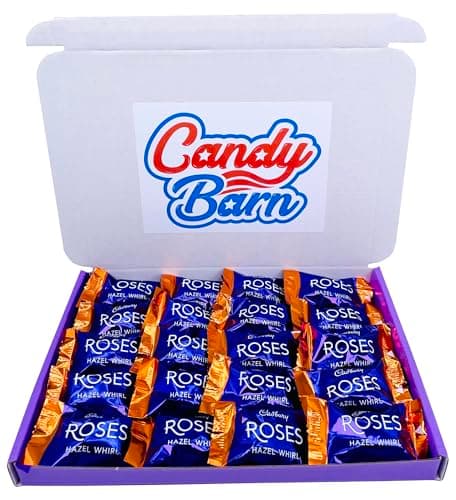 Image of Roses Chocolate Hazel Whirl 20 Pieces Gift Box Hamper Christmas Chocolates Present