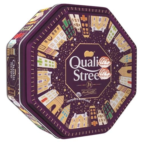 Image of Chocolate Gift Cad Dairy Milk Tin & Tub – Assorted Festive Sweets & Treats – Perfect for Sharing, Gifting Bundle For Kids and Adults for Christmas and New Year 2025 (x1, Quality Street Tin 750g)