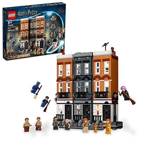 Image of LEGO Harry Potter 12 Grimmauld Place 76408 Building Toy Set for Kids, Girls, and Boys Ages 8+ (1,083 Pieces),Black