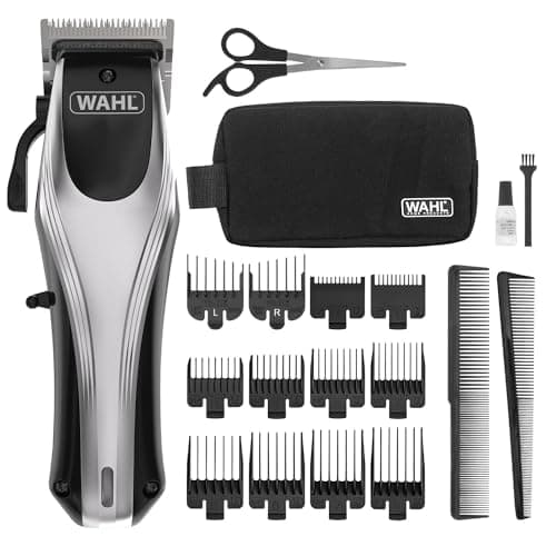 Image of Wahl Rapid Clip Hair Trimmer for Men, Wireless/Wireless, Rechargeable Lithium Ion, 10 Attachment Combs, Stainless Steel Blades, 1 Count