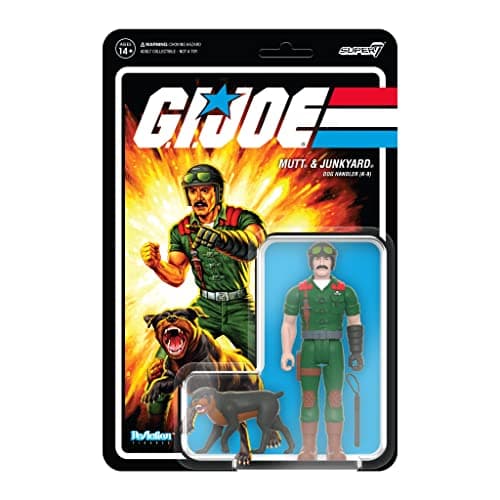 Image of SUPER7 - G.I. Joe Mutt and Junkyard 3.75 in Reaction Figure