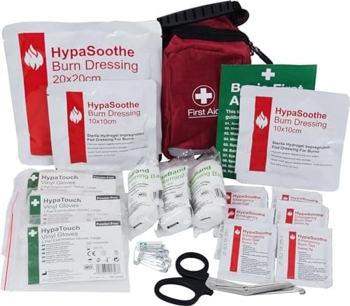 Image of Safety First Aid Group HypaSoothe Burn Kit in Nylon Bag, Medium Fully-Stocked