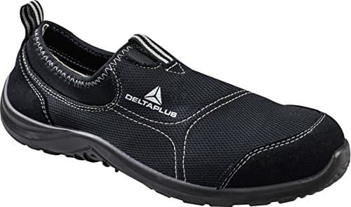 Image of Delta Plus MIAMI - Slip On Safety Trainers - Black - Size 2