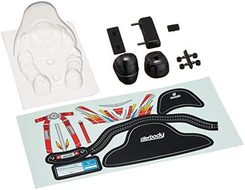 Image of Killerbody Driver Figure W/helmet And Seat 1/10 Scale