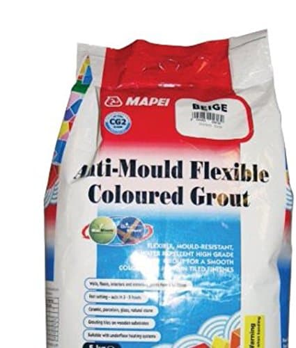Image of Mapei Anti-Mould Flexible Grout 5kg Grey