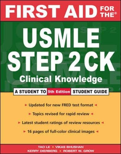 Image of First Aid for the USMLE Step 2 CK (First Aid Series)