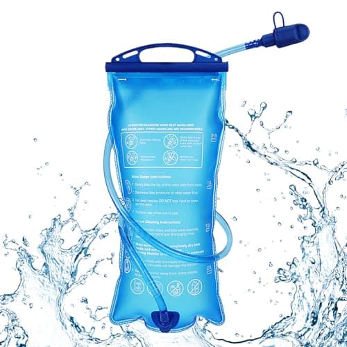 Image of 2L Water Bladder 2L Leak-Proof Hydration Bladders, BPA Free Hydration Packs Bags Pouch with Insulated Tube, Leakproof Water Reservoir for Backpack Hiking Running Cycling Camping Outdoor Sports