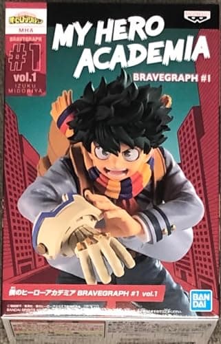 Image of Banpresto MY HERO ACADEMIA - Izuku Midoriya - Bravegraph - Figurine 14cm
