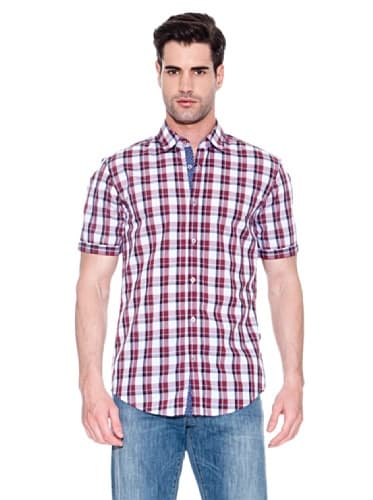 Image of Hugo Boss Osborn Shirt, red/White, S