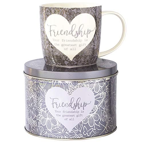 Image of Arora 7053 Said with Sentiment Mug & Tin-Friendship, Ceramic, Multicolor