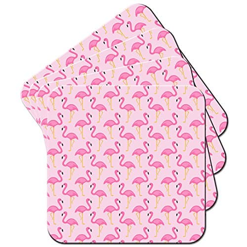 Image of Flamingo Madness - Pink Design Coaster/Set of 4 Coasters