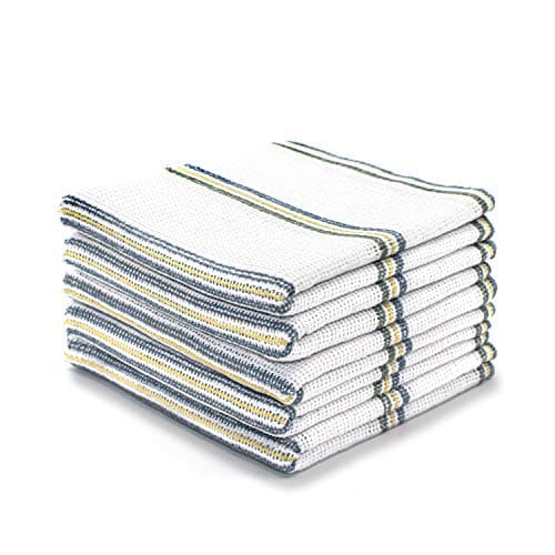 Image of Bronwen Mathews® Dish Cloths Cleaning Hygiene 100% Cotton Antibacterial Absorbent Lint Free Cloths Kitchen Towels Washing Up Dishcloths Tea Towels Set Pack of 10