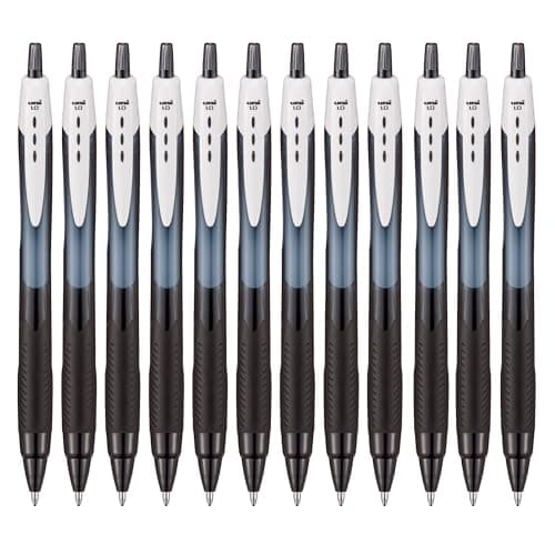 Image of Uni-Ball Rollerball JetStream SXN-150E Black 1mm Box 12 pcs