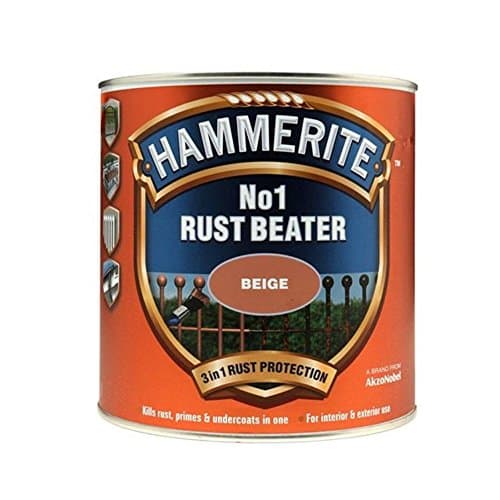 Image of Hammerite 5084842 No.1 Rust Beater Beige - 2.5Litre