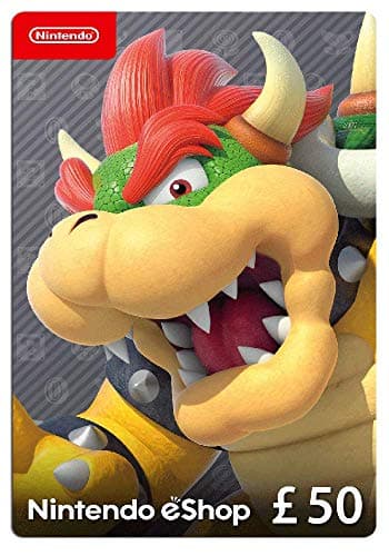 Image of Nintendo eShop Card | 50 GBP voucher | Download Code | UK only | Switch