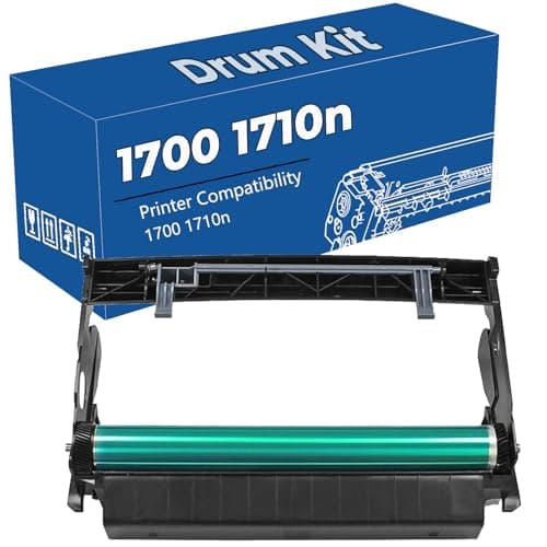 Image of RTEUYH 1700 1710n Imaging Unit 310-5404 593-10078 Drum Unit Replacement for Dell 1700 1710n Printer 1-pack
