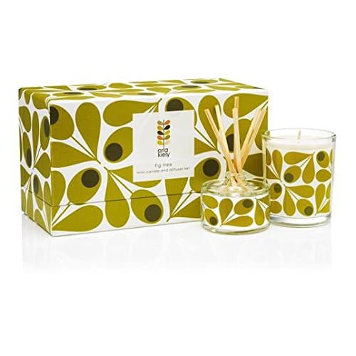 Image of Orla Kiely Mini Candle and Diffuser Set