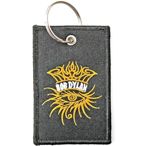 Image of Rock Off Bob Dylan - Unisex Eye Icon Keychain, Color Multi, Size: O/S, Multi, One Size, Multi, One Size
