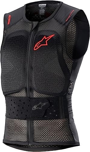 Image of Alpinestars 6508123-009-xl Motorcycle Jacket, Black red, XL