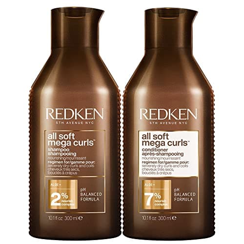 Image of Redken DUO All Soft Mega Curl Shampoo 300ml & All Soft Mega Curl Conditioner 300ml