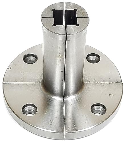 Image of Charnwood V3EDJ Pen Blank Jaws, Square Hole Inside for Viper3 Chuck