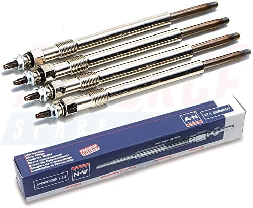 Image of 4 Pcs Heater Glow Plugs Intended For RENAULT Kangoo, Scenic/Grand Scenic, Fluence, Modus, Latitude, Megane, Clio 1.5 dCi (2005 - Onwards) 8200682592, 8660001621 - AUTORCE