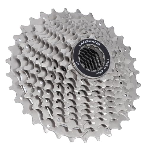 Image of LANXUANR 11 Speed Mountain Bicycle Cassette Fit for MTB Bike, Road Bicycle，Super Light (US-11S-32T)