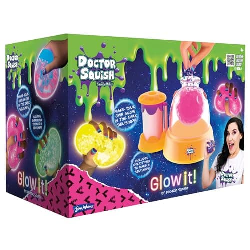 Image of John Adams | Doctor Squish Glow It! Squishy Maker: Make your own glow in the dark squishies! | Arts & crafts | Ages 8+
