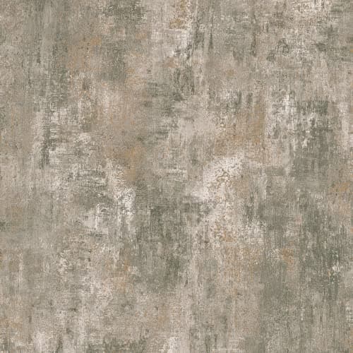 Image of Muriva Cove Wallpaper - Modern Wallpaper for Living Room, Bedroom, Fireplace - Decorative Luxury Wall Paper with Distressed Pattern, Textured Finish & Metallic Detailing (Patina)