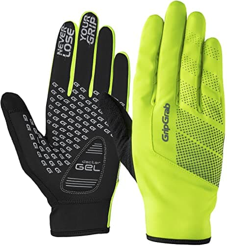 Image of GripGrab RIDE Windproof Spring Autumn Cycling Gloves Lightweight Thermal Winter Padded Full Finger Breathable Bicycle