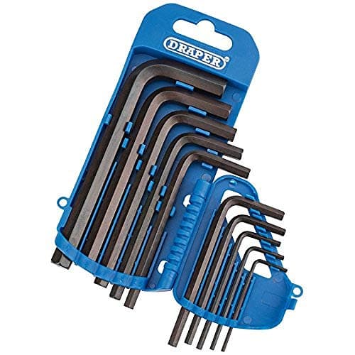 Image of Draper 33687 Metric Hexagon Key Set, 10 Pieces , Blue