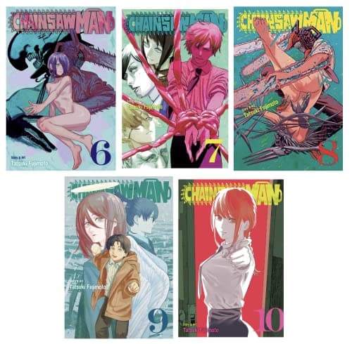 Image of Chainsaw Man Vol. 6,7,8,9,10 Bundle Set (5 Book Collection)