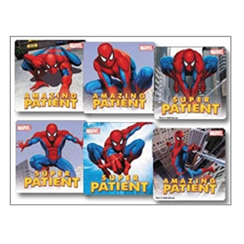 Image of Sherman Spiderman Patient Stickers - 1 Pack of 100 Stickers