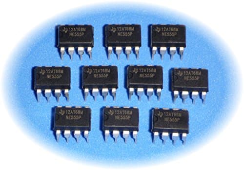 Image of 10 x Timer IC NE555P DIP-8 Texas Instruments 555 (elpohl ®)
