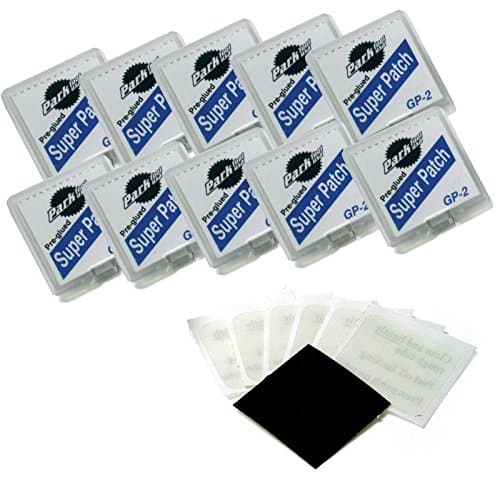 Image of Park Tool GP-2 Pre-Glued Super Patch Puncture Repair Kits (Pack of 10)