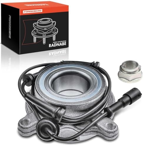 Image of Frankberg 1x Wheel Bearing Hub Wheel Hub Front Axle Compatible with Discovery II L318 LT_ 2.5L 4.0L SUV 1998-2004 Replace# 515164