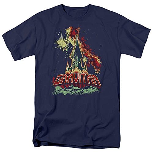 Image of Atari - Mens Blast Off T-Shirt, Large, Navy